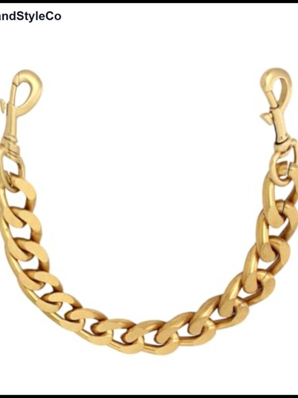 Gold Purse Chain Bag Charm Wallet Keychain Accessory for Handbags